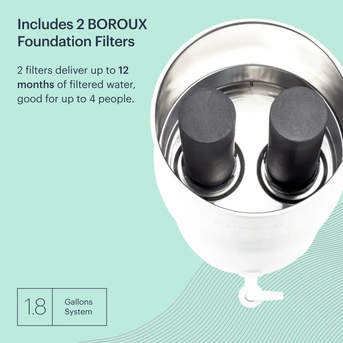 BOROUX Legacy™ Compact Water Filter System - Image 21