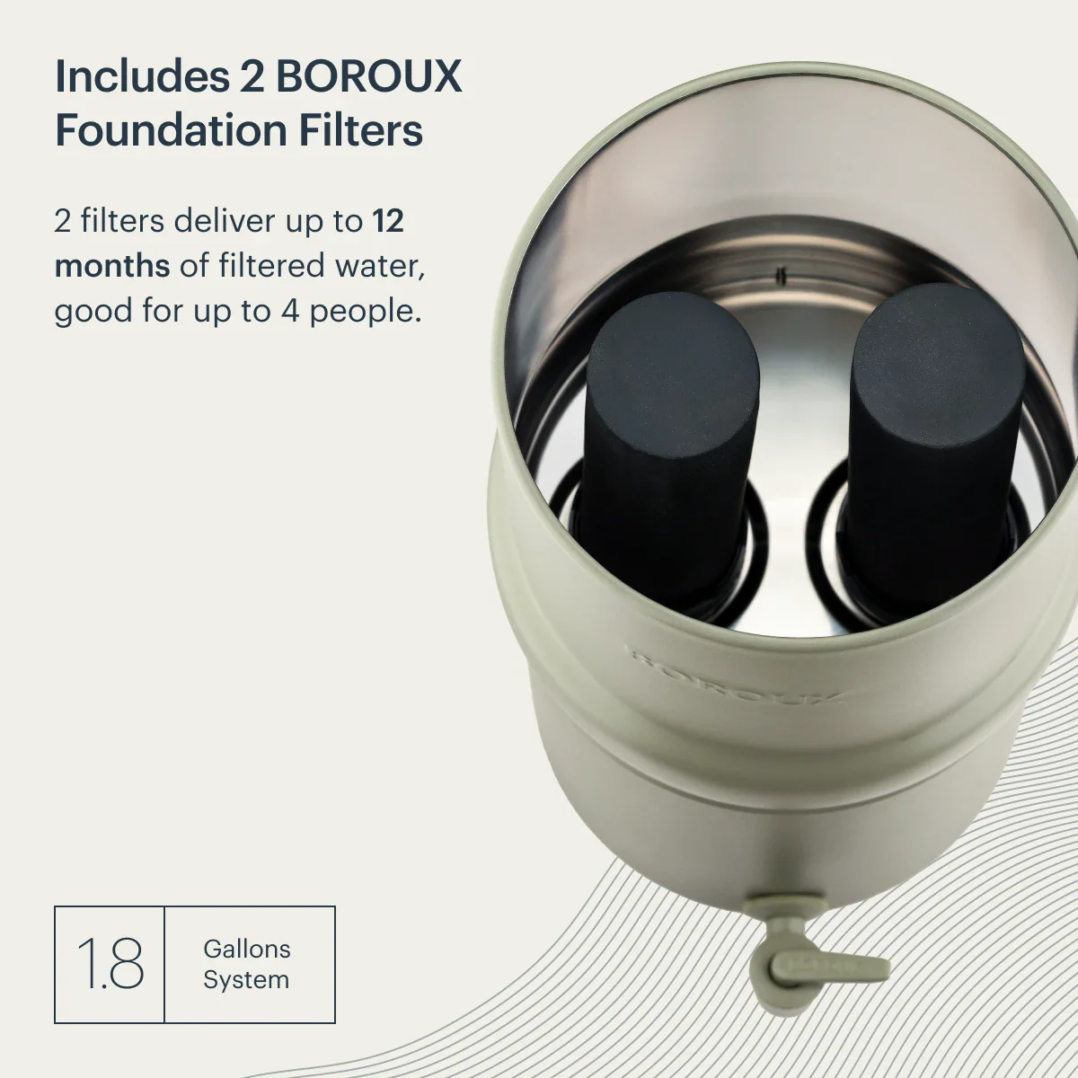 BOROUX Legacy™ Compact Water Filter System - Image 30