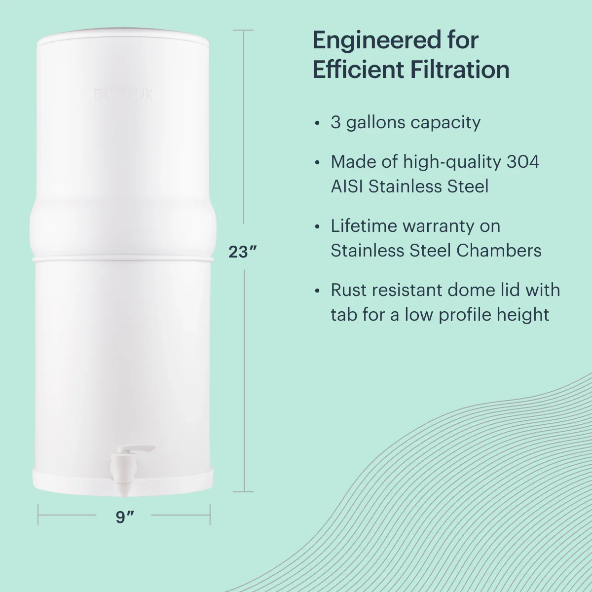 BOROUX Legacy™ Water Filter System - Image 13