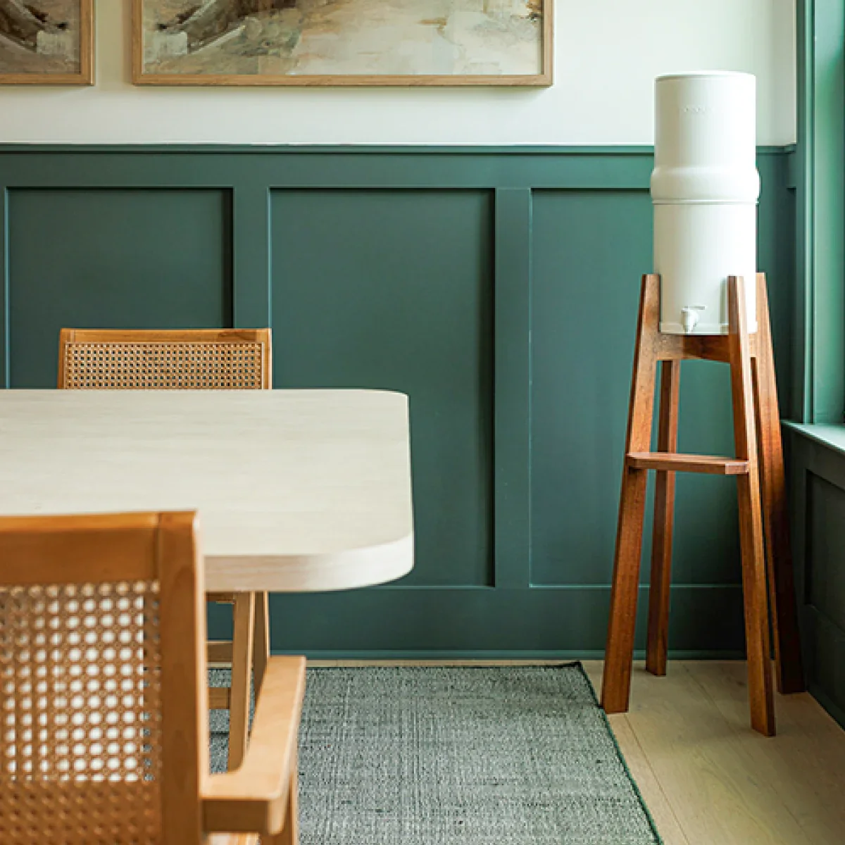 Teak Wood Floor Stand - Image 11